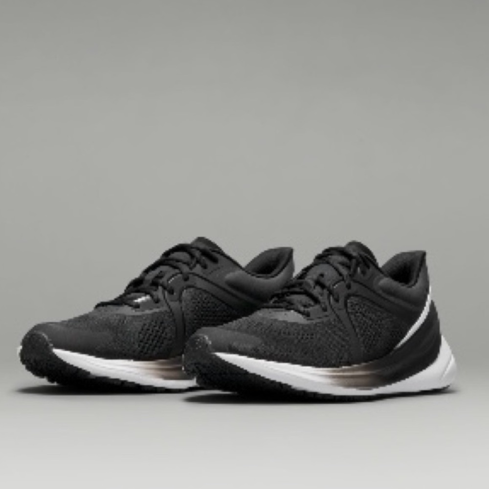 Lululemon blissfeel running shoe, black size 5; wore once